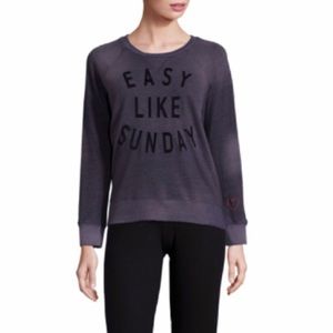 Sundry Easy Like Sunday Long Sleeve Top